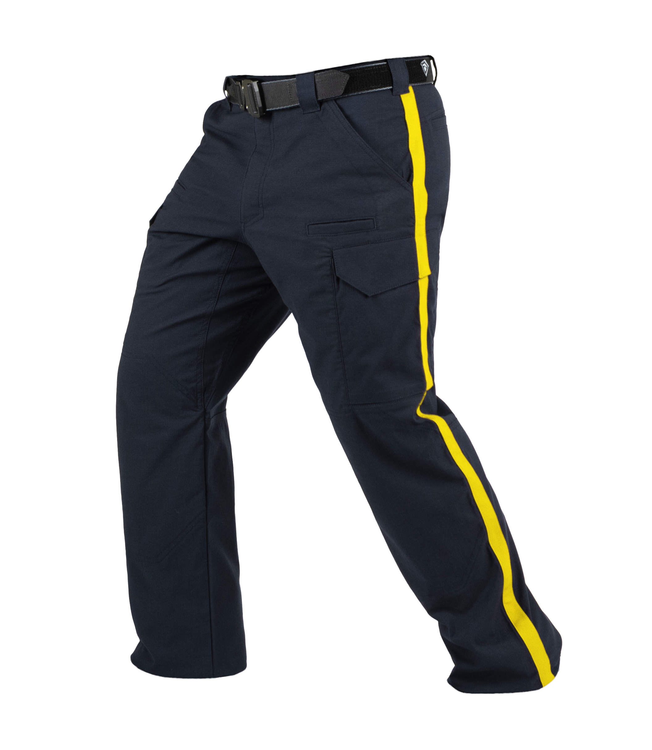 Men's V2 Tactical Pant - Yellow Stripe (RCMP) - Midnight Navy
