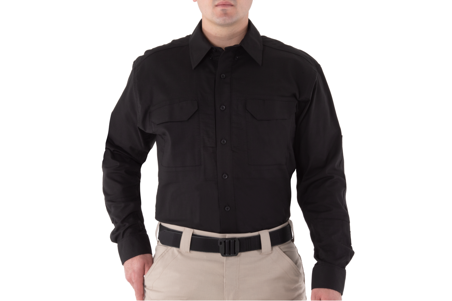 First Tactical - MEN'S V2 TACTICAL LONG SLEEVE SHIRT - Black | Khaki | O.D. | Midnight Navy