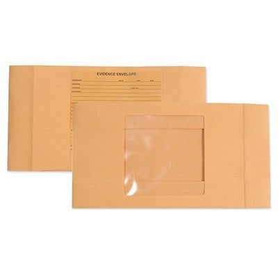 Sirchie - Manila Envelope with Viewing Window