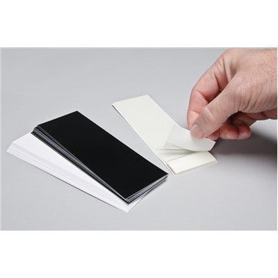 Sirchie - Transparent Peel & Lift Tape Pad w/backers (25 sheets)