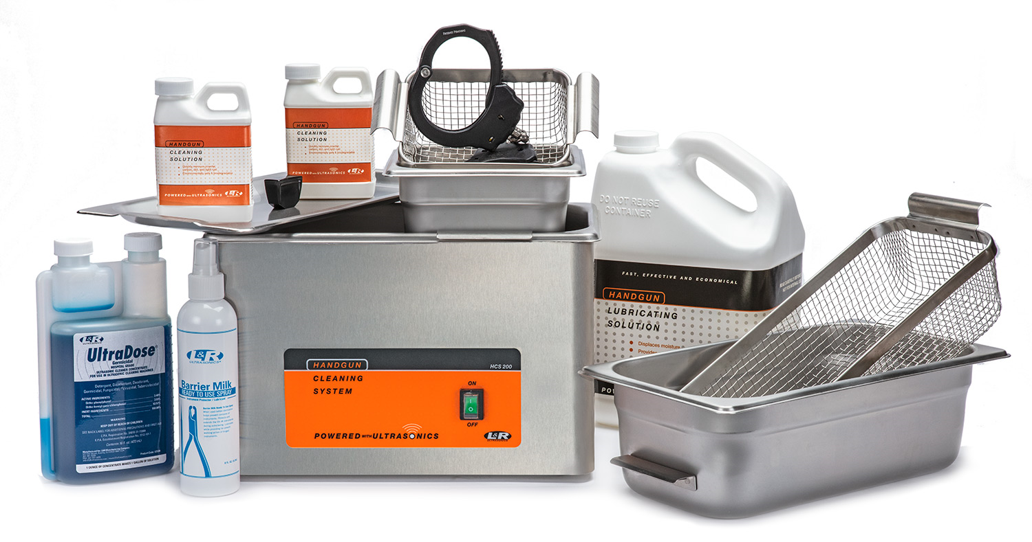 L&R - Dual Handgun/Handcuff Cleaning System