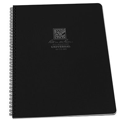 All-weather Side Spiral Notebook, 8 1/2'' X 11''