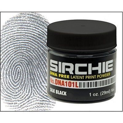 Sirchie - Latent Print Powder, DNA Free Silk Black