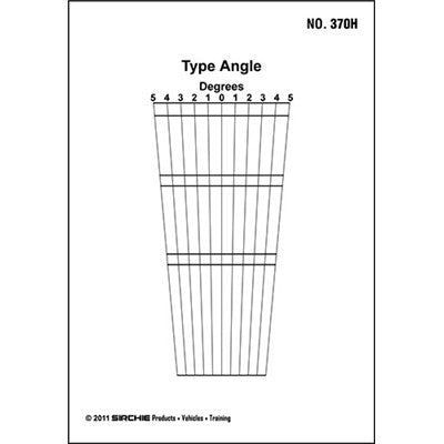 Sirchie - Type Angle Template