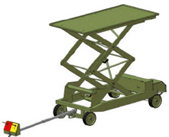 Bosik - Multipurpose Collapsible EOD Lifting Cart