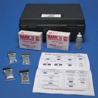 Sirchie - NARK II International Kit 130 tests plus neutralizer