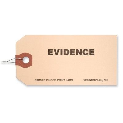 Sirchie - Blank Evidence Tags