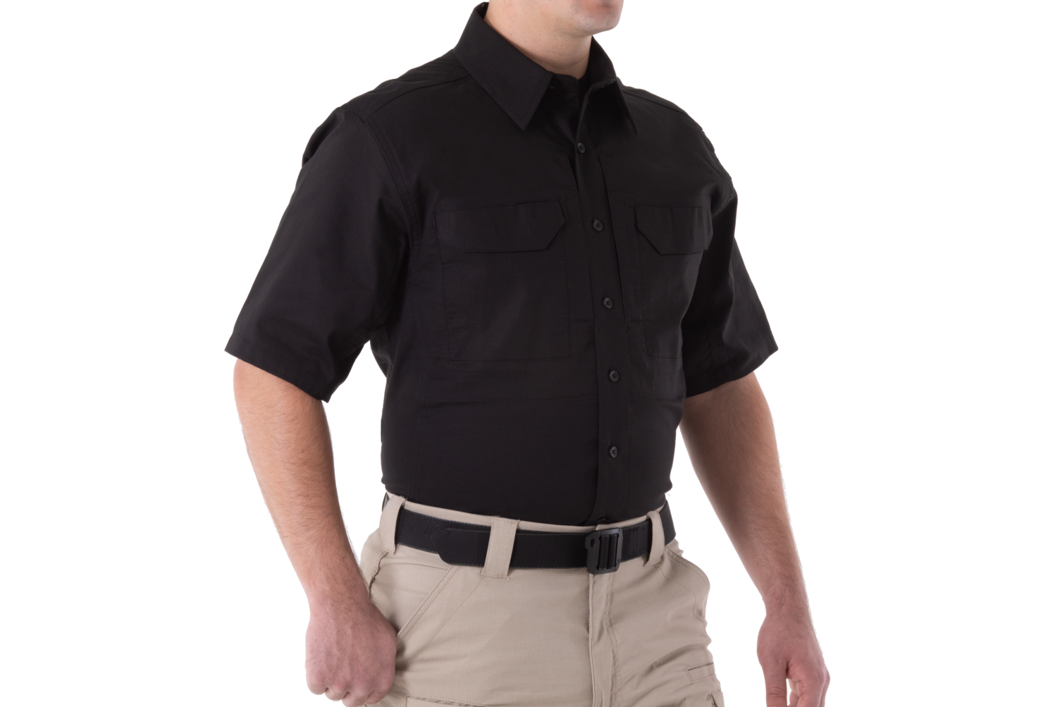 First Tactical - MEN'S V2 TACTICAL SHORT SLEEVE SHIRT - Black | Khaki | O.D. | Midnight Navy