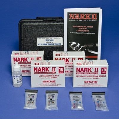 Sirchie - NARK II Customs/Douanes Kit 50 tests plus neutralizer