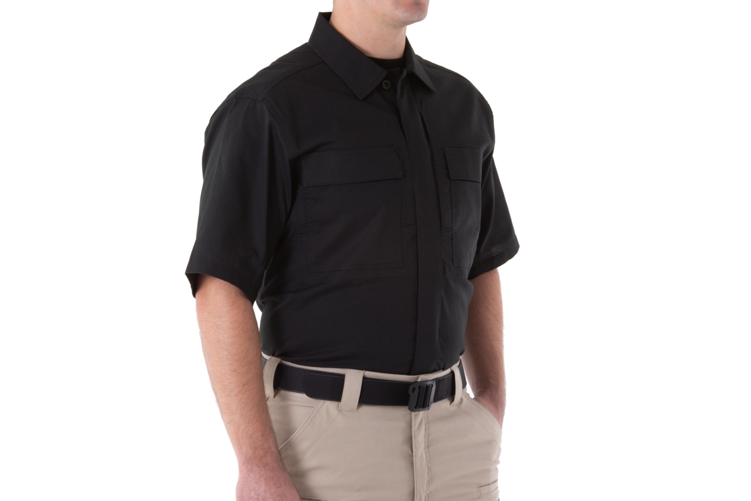 First Tactical - MEN'S V2 BDU SHORT SLEEVE SHIRT - Black | Khaki | O.D. | Midnight Navy