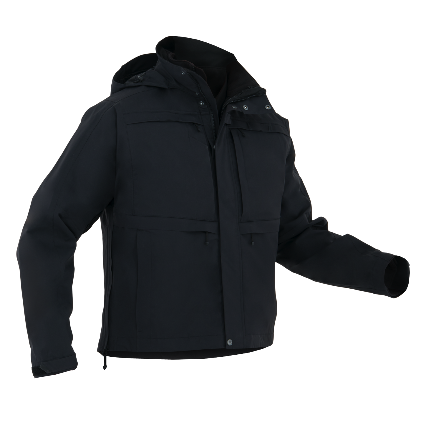First Tactical - MEN’S TACTIX SYSTEM JACKET - Black | Midnight Navy