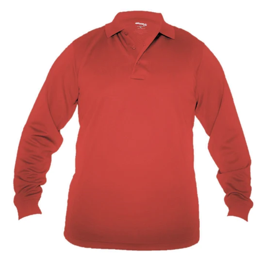 Ufx Tactical Long Sleeve Polo-Womens-Red