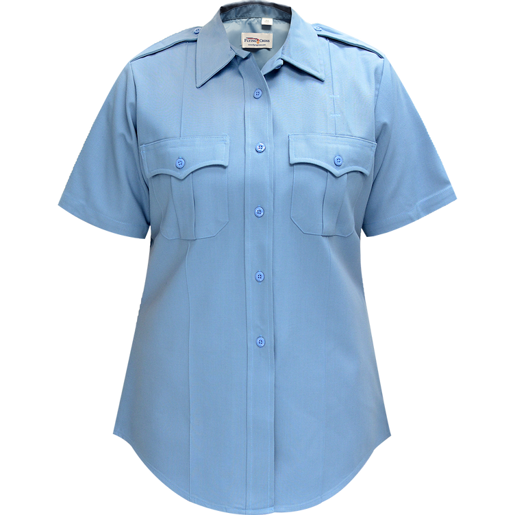 Command Women's Short Sleeve Shirt - Brilliant Blue - 42