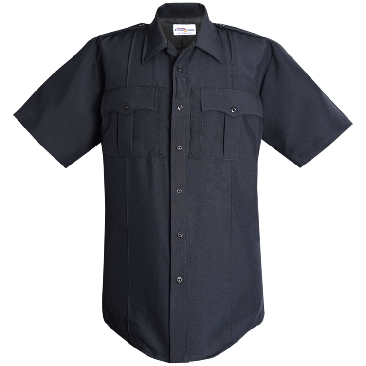 Command Women's Power Stretch Short Sleeve Shirt w/ Zipper - LAPD Navy - 52