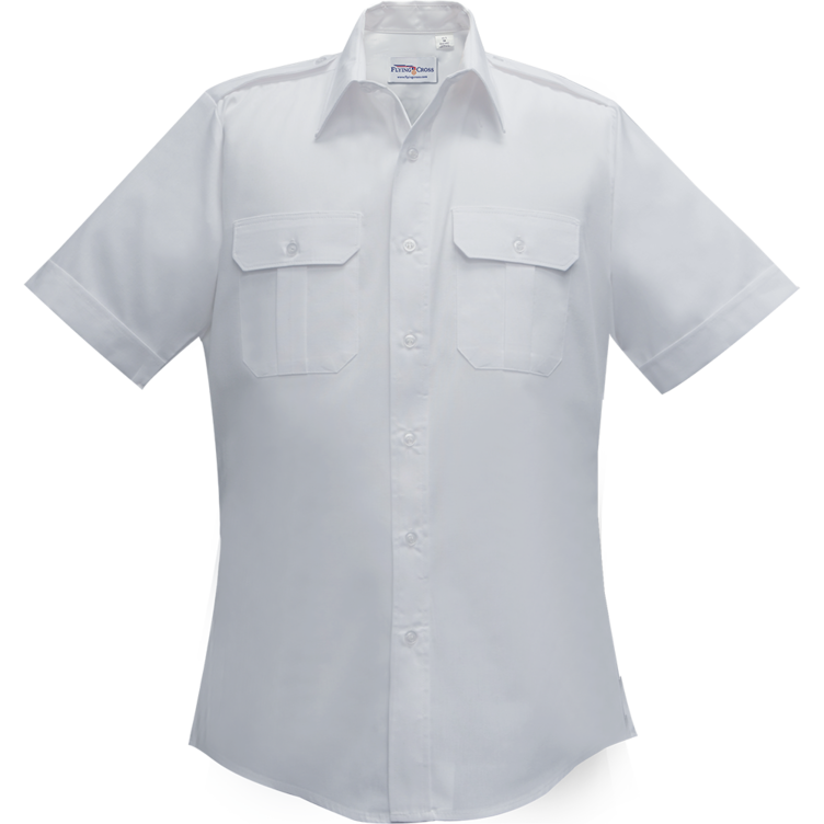 Duro Poplin Women's Short Sleeve Shirt - White - 6