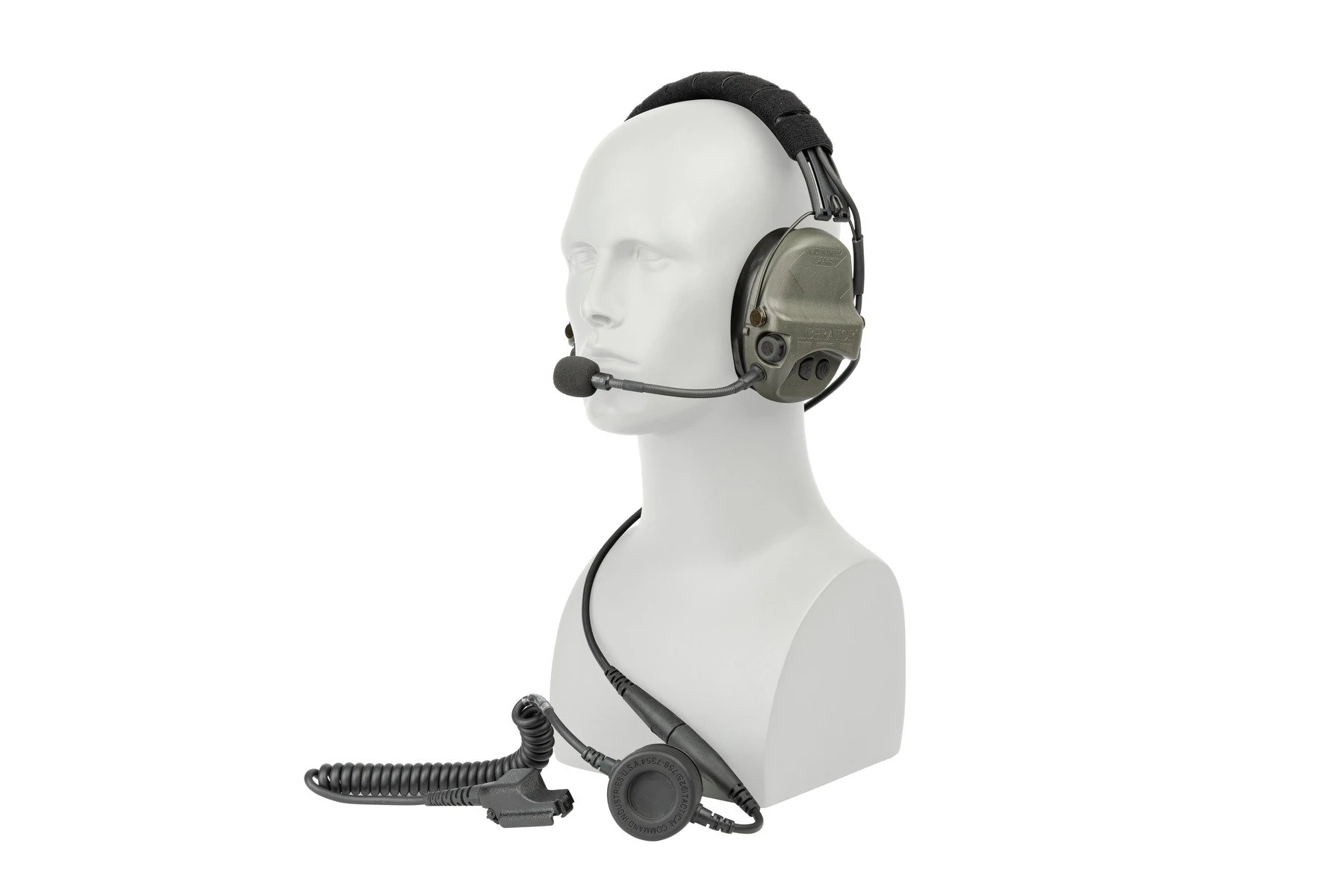 Liberator IV Advanced Single Comm Headset and Alpha PTT System