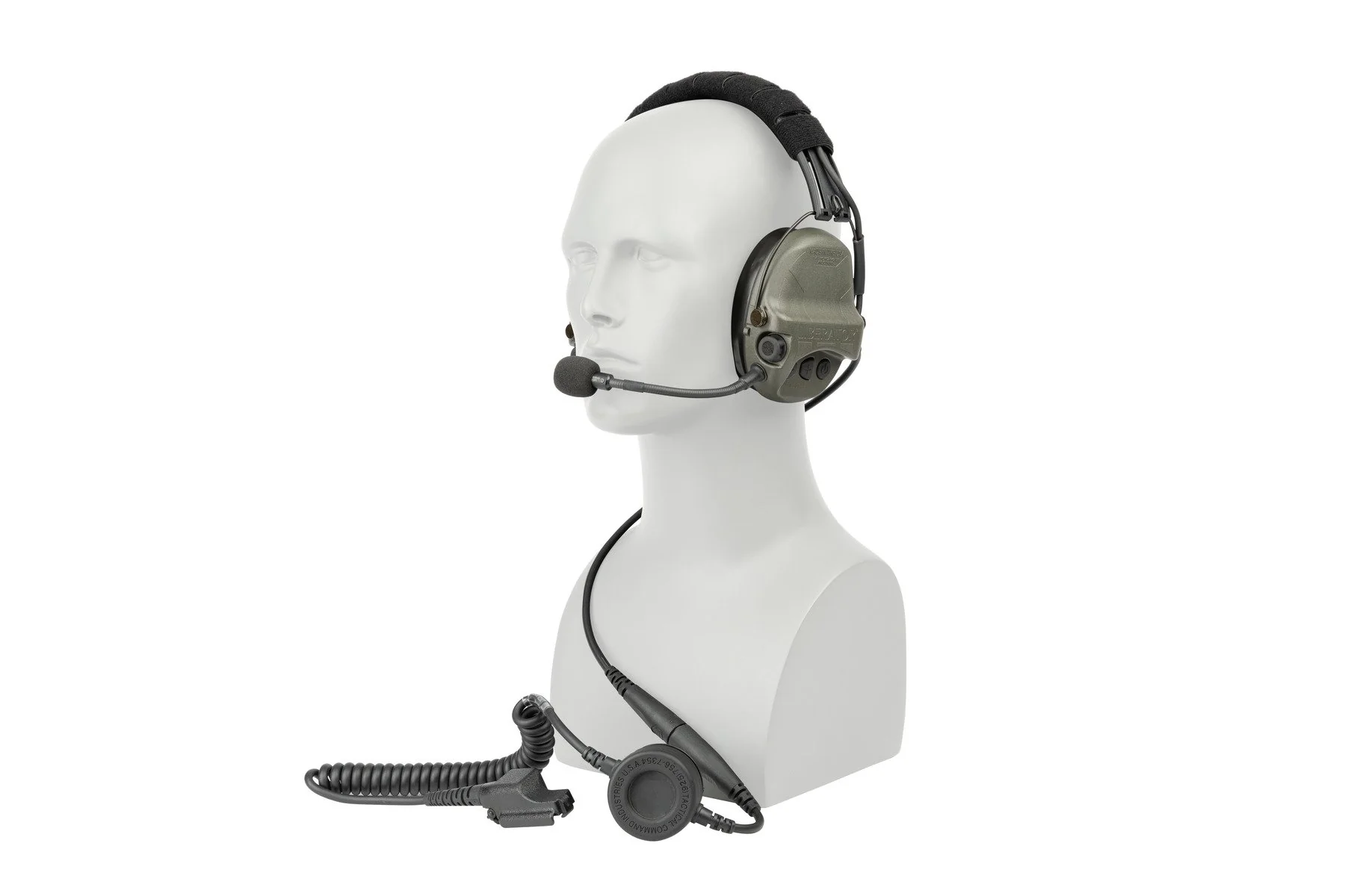 Liberator IV Advanced Single Comm Headset and Alpha PTT System