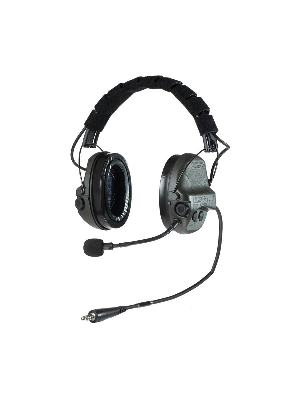 Liberator IV Advanced Single Comm Headset Only with Hearing Protection