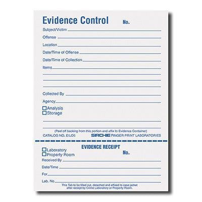 Sirchie - Evidence Control Labels