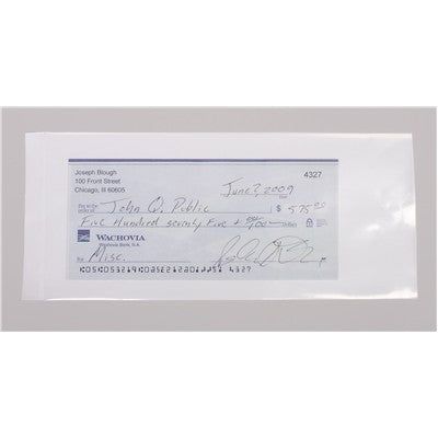 Sirchie - Fraudulent Check Bag