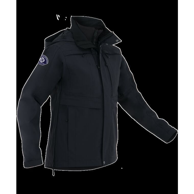 First Tactical - WOMEN’S TACTIX SYSTEM PARKA - Black | Midnight Navy