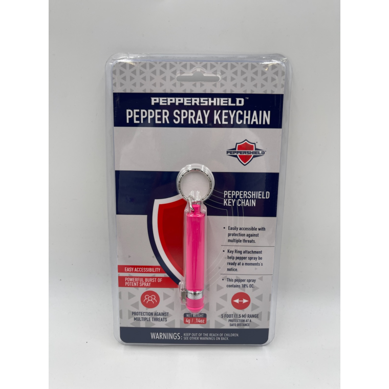 Peppershield Keychain Guard 1/2oz - Pink