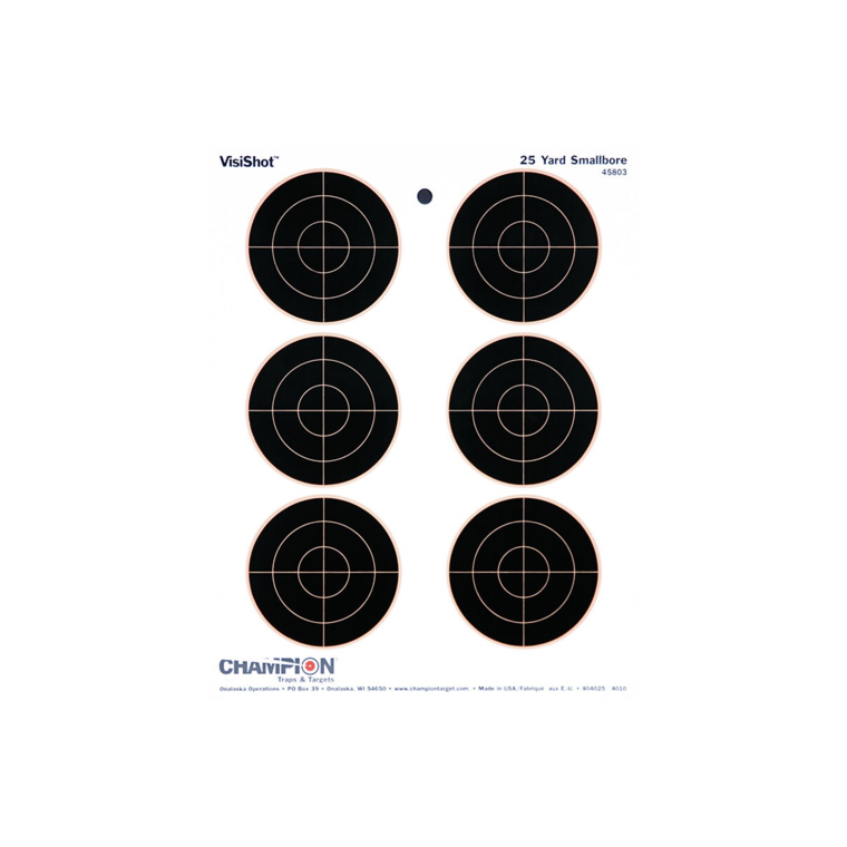 Champion Targets 45803 Visishot Circle Targets, 3 (10 Pack)