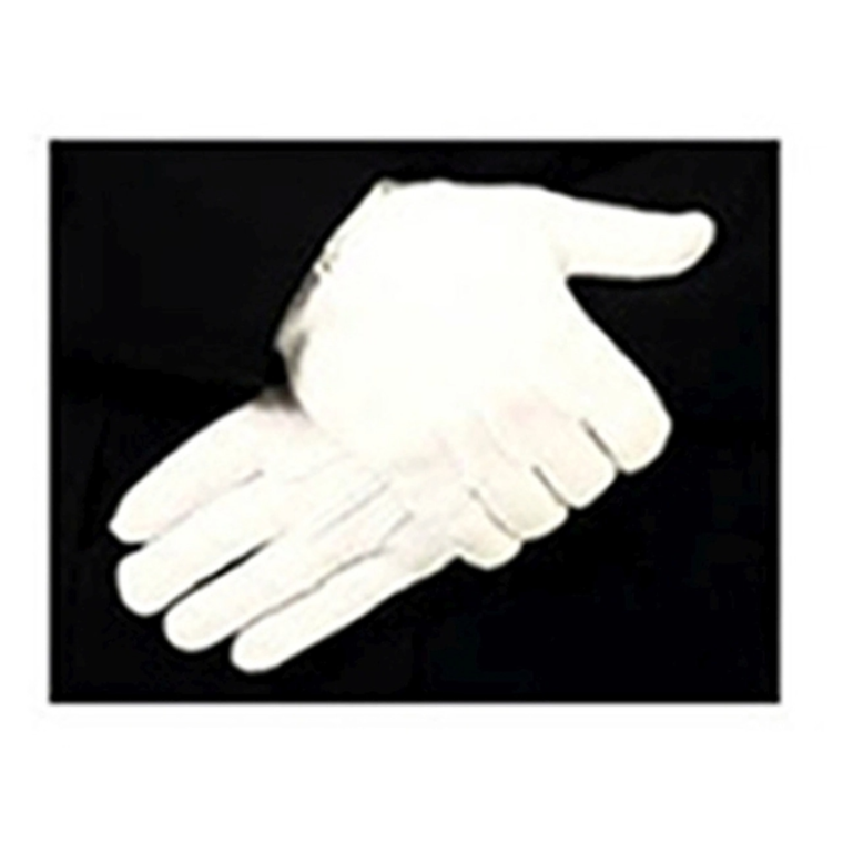 Parade Slip-On Gloves - Raised Pointing - White