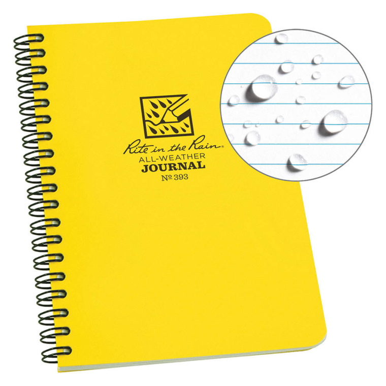 Side Spiral Journal Notebook - 4.625 x 7