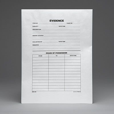 Sirchie - Tyvek Evidence Collection Envelopes 9 1/2 inch x 12 1/2 inch
