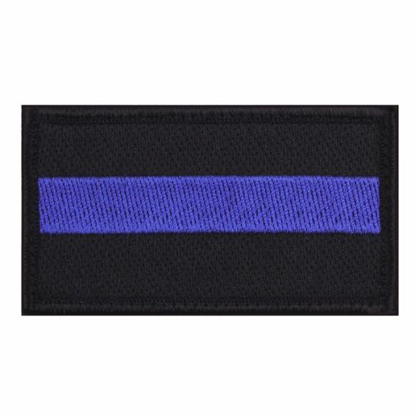 ROTHCO THIN BLUE LINE HOOK BACKED PATCH