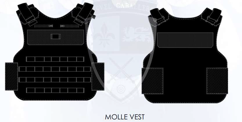 Molle Vest IIIA NIJ.06 Certified - 8 YEAR WARRANTY