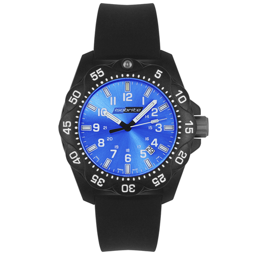 Isobrite Valor Midsize Blue T100 Tritium Illuminated Watch