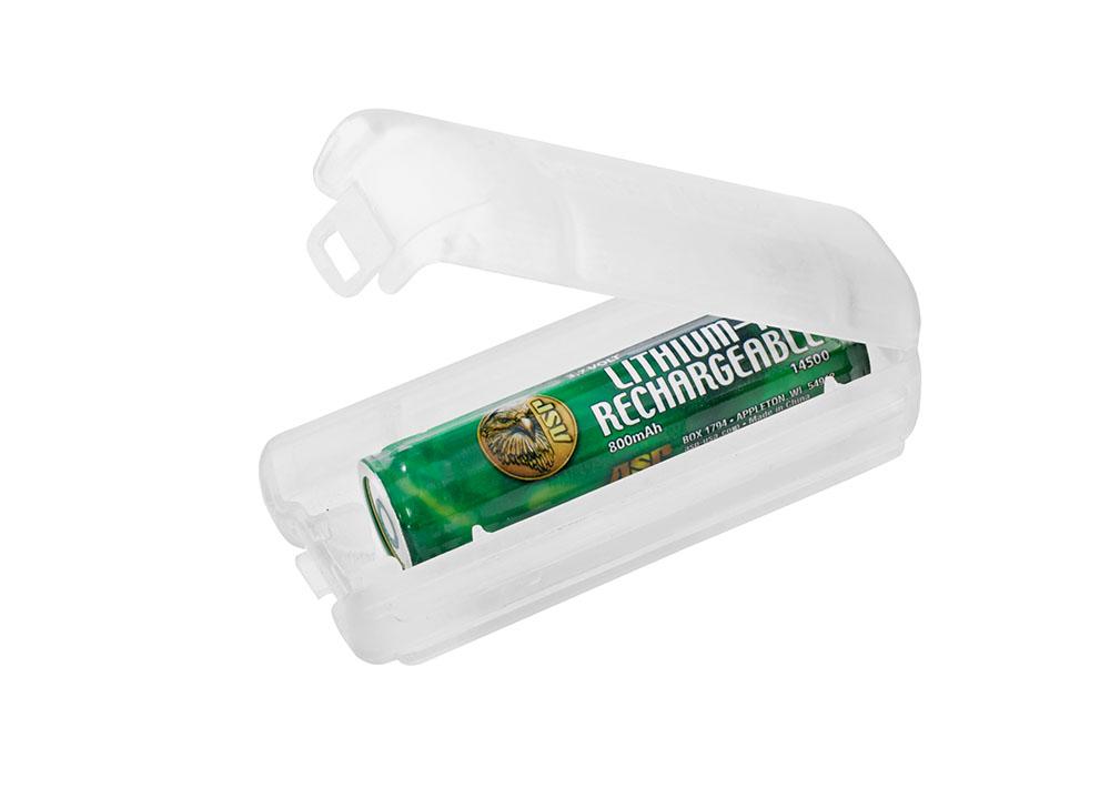 ASP Lithium Ion 14500 Battery & Link Case
