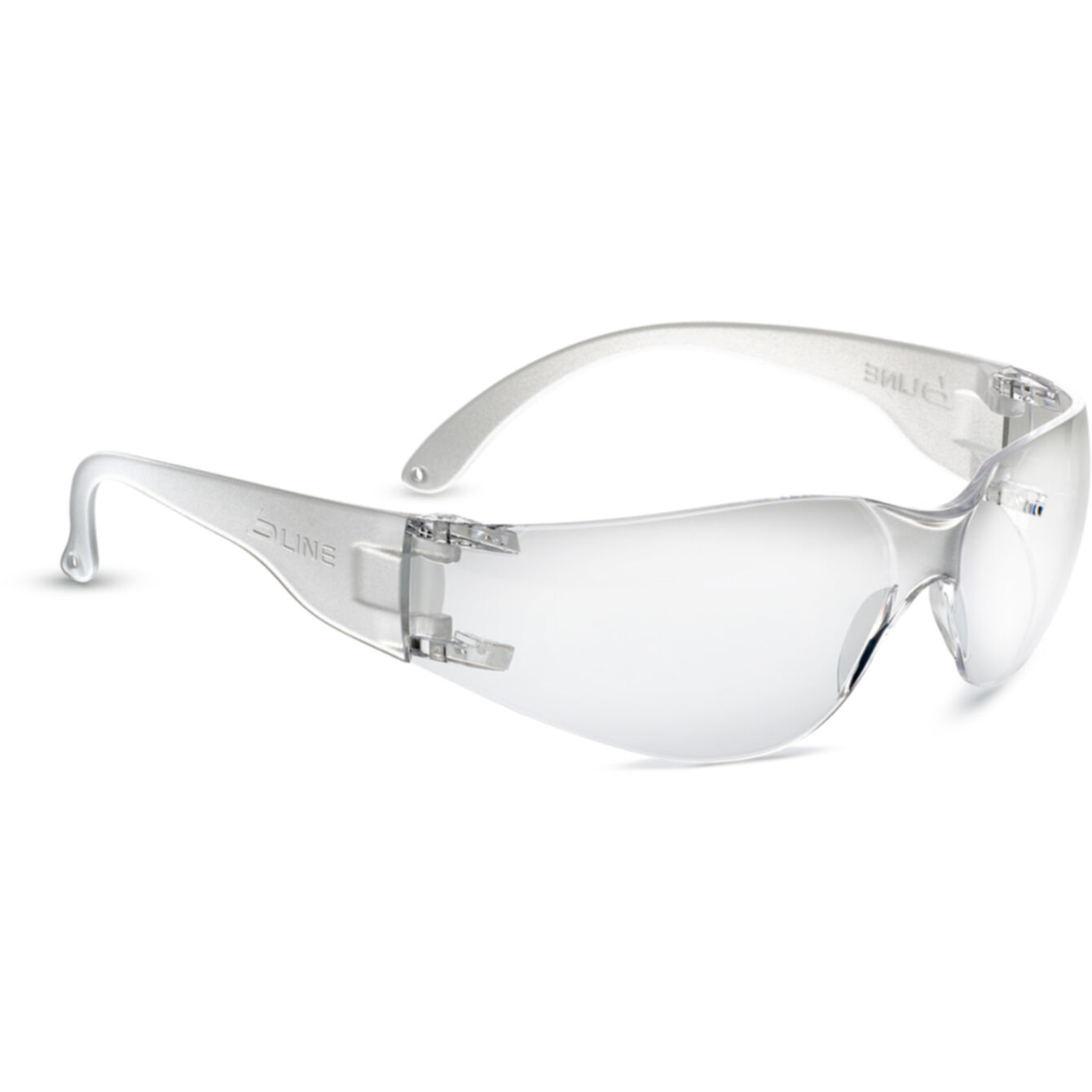 BL30 SAFETY SPECTACLES PC CLEAR ASAF PC RIMLESS TRANSULUCENT TEMPLE