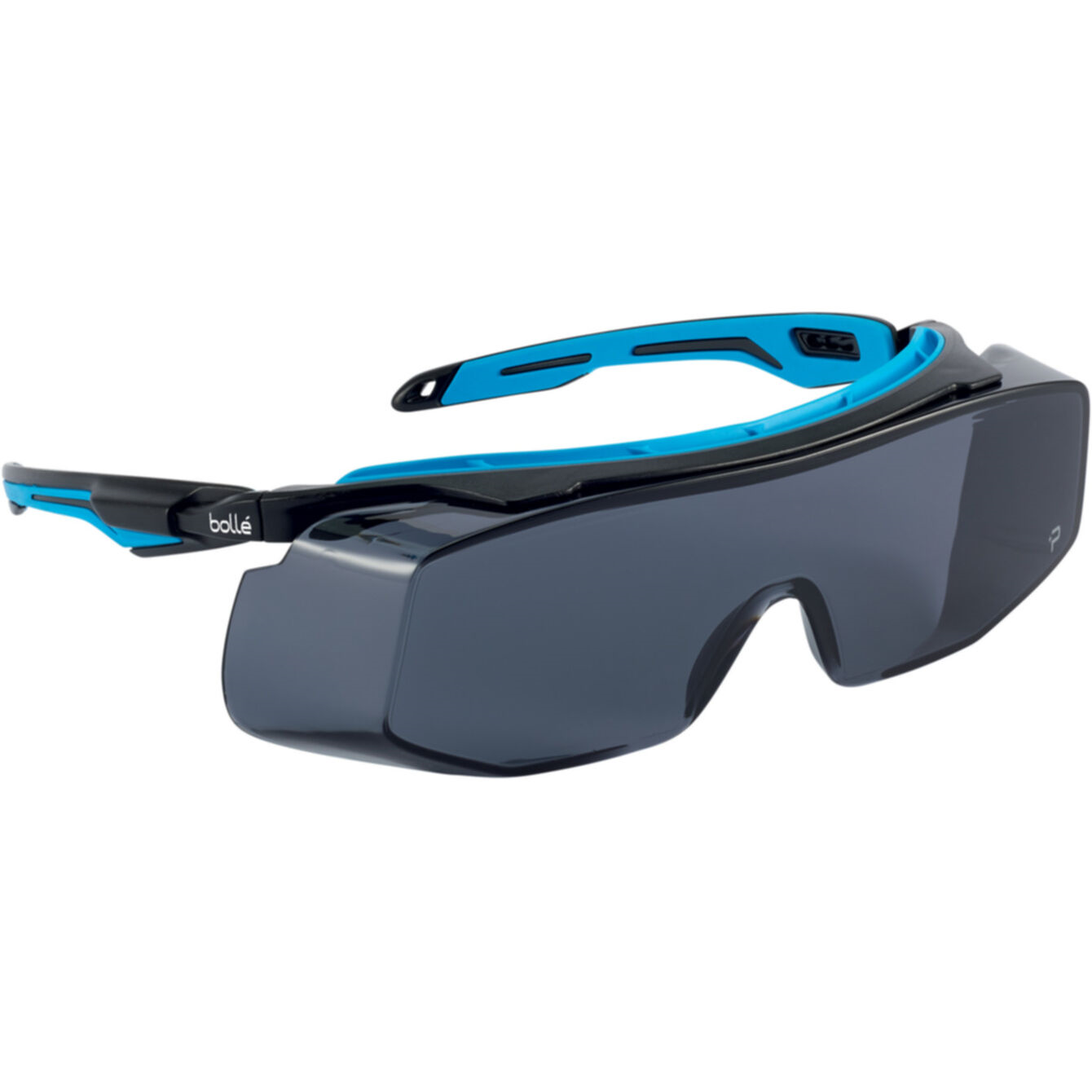 TRYON OTG SAFETY SPECTACLES OTG PC SMOKE PLATINUM PC TPR OTG