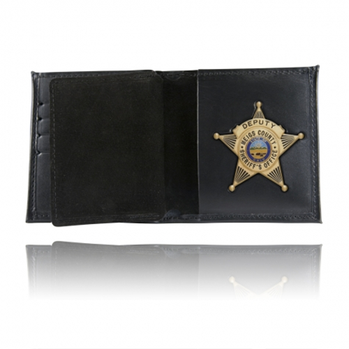 Book Style Badge Wallet, Card Slots