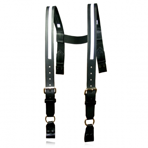 Firefighter’s H-Back Suspenders, Loop Attachment