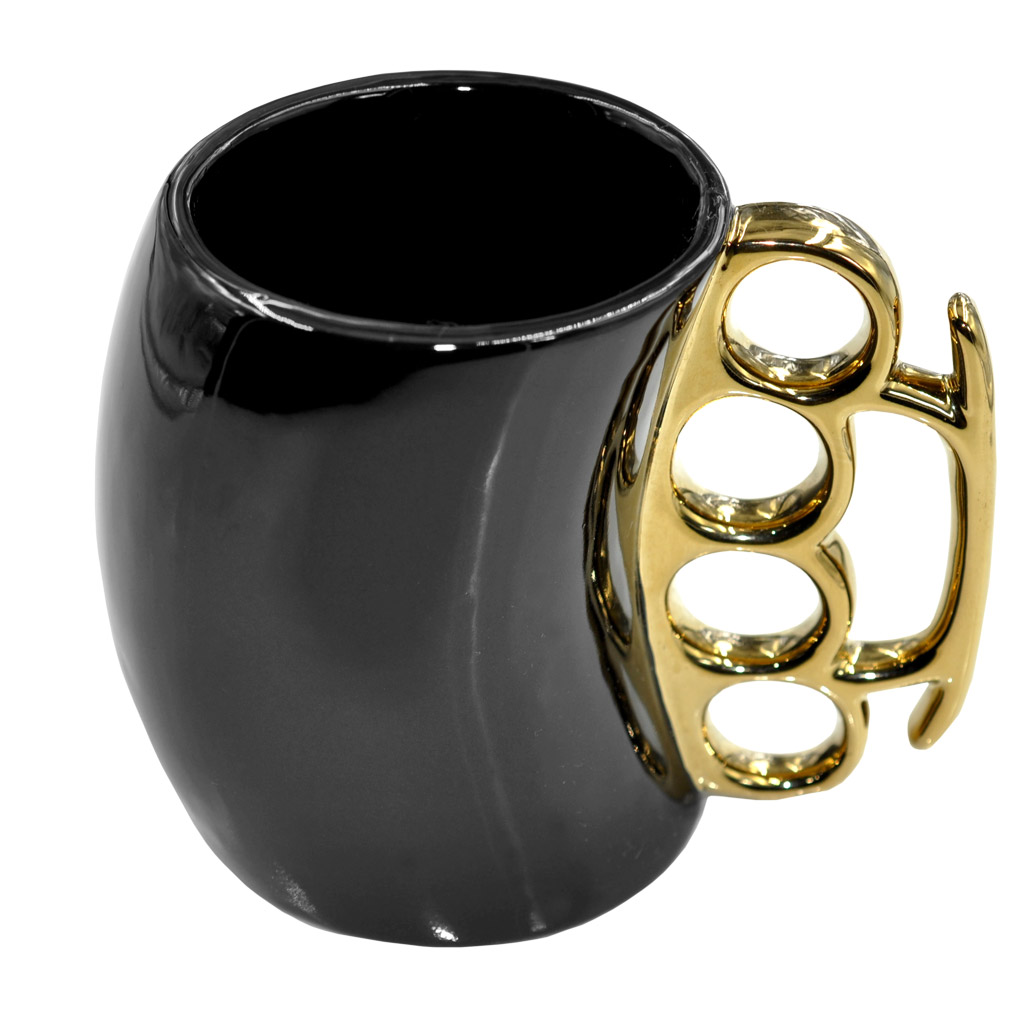 Brass Knuckle Mug