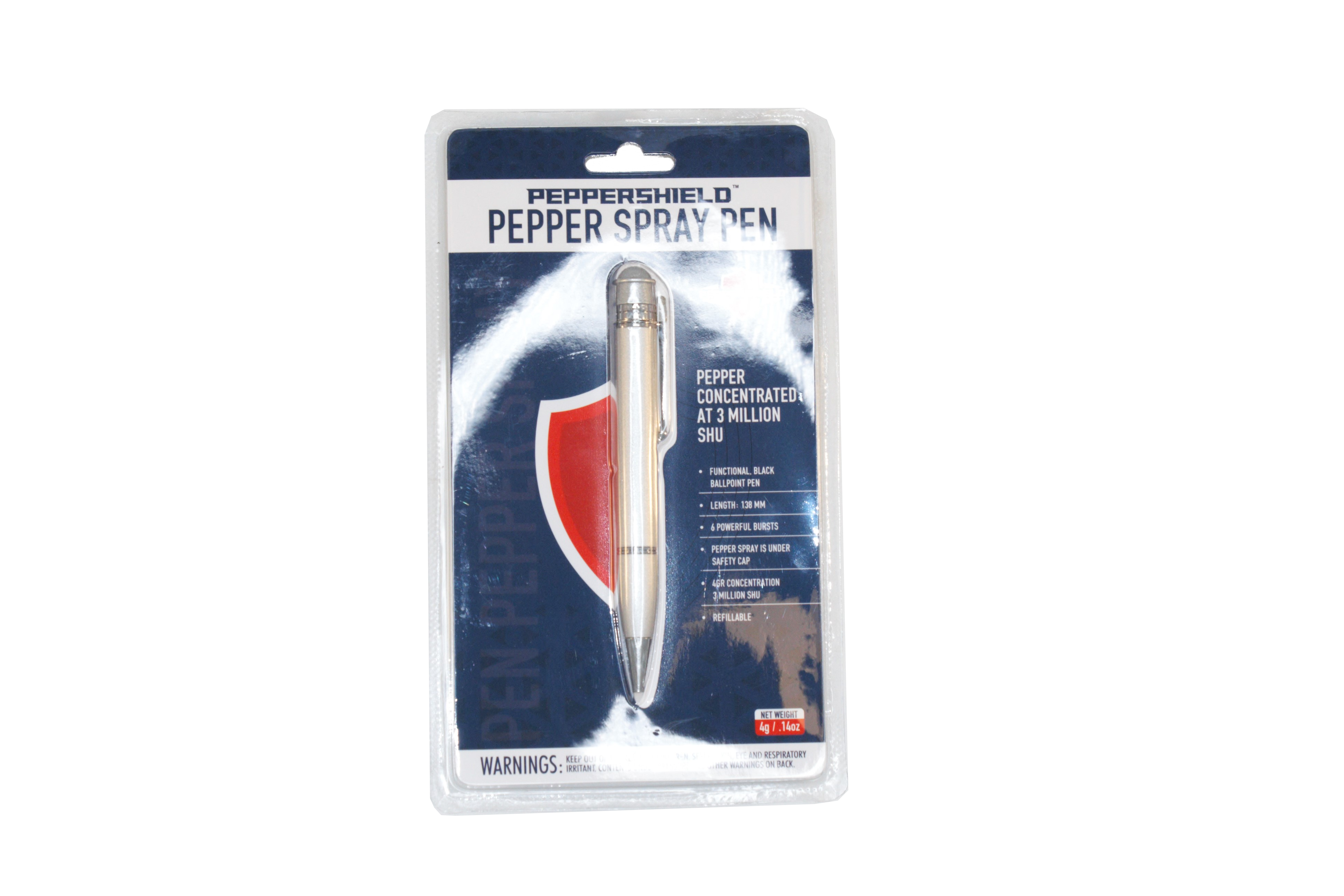 Peppershield Pen Guard - Silver