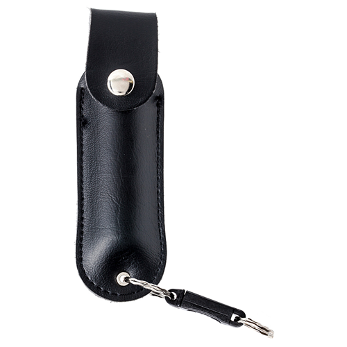 3/4oz Pepper Spray w/ Leather Holster & Quick Release Clip