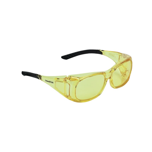 Champion Targets 40634 Over-Specs Ballistic Shooting Glasses, Amber