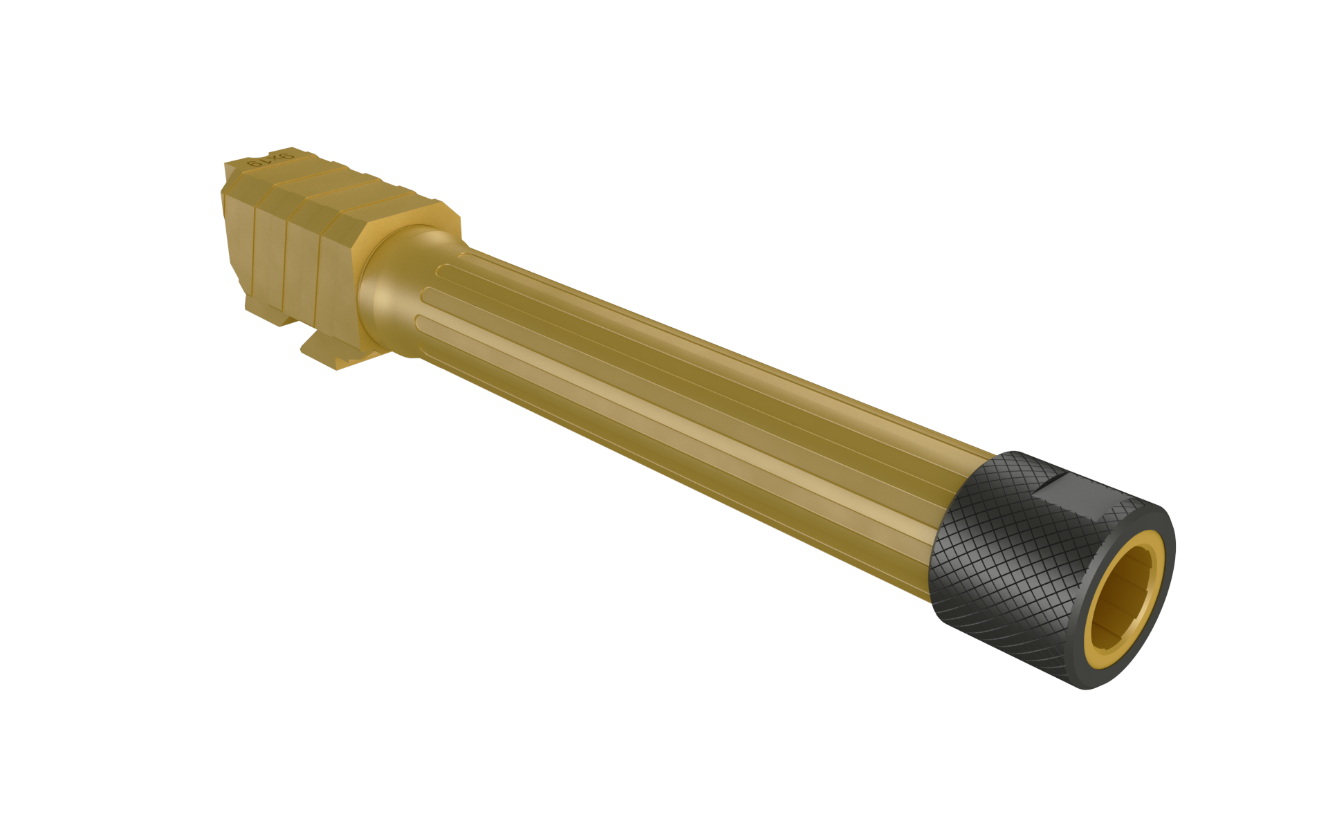 Full Size PVD Fluted Threaded Barrel for TP9 SF, TP9 SFT, TP9 SF MOD2, TP9 SA MOD2, METE SFT, METE SFT Pro