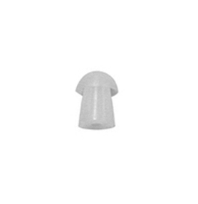 Replacement Mushroom Earbud - Clear - 50 Pack
