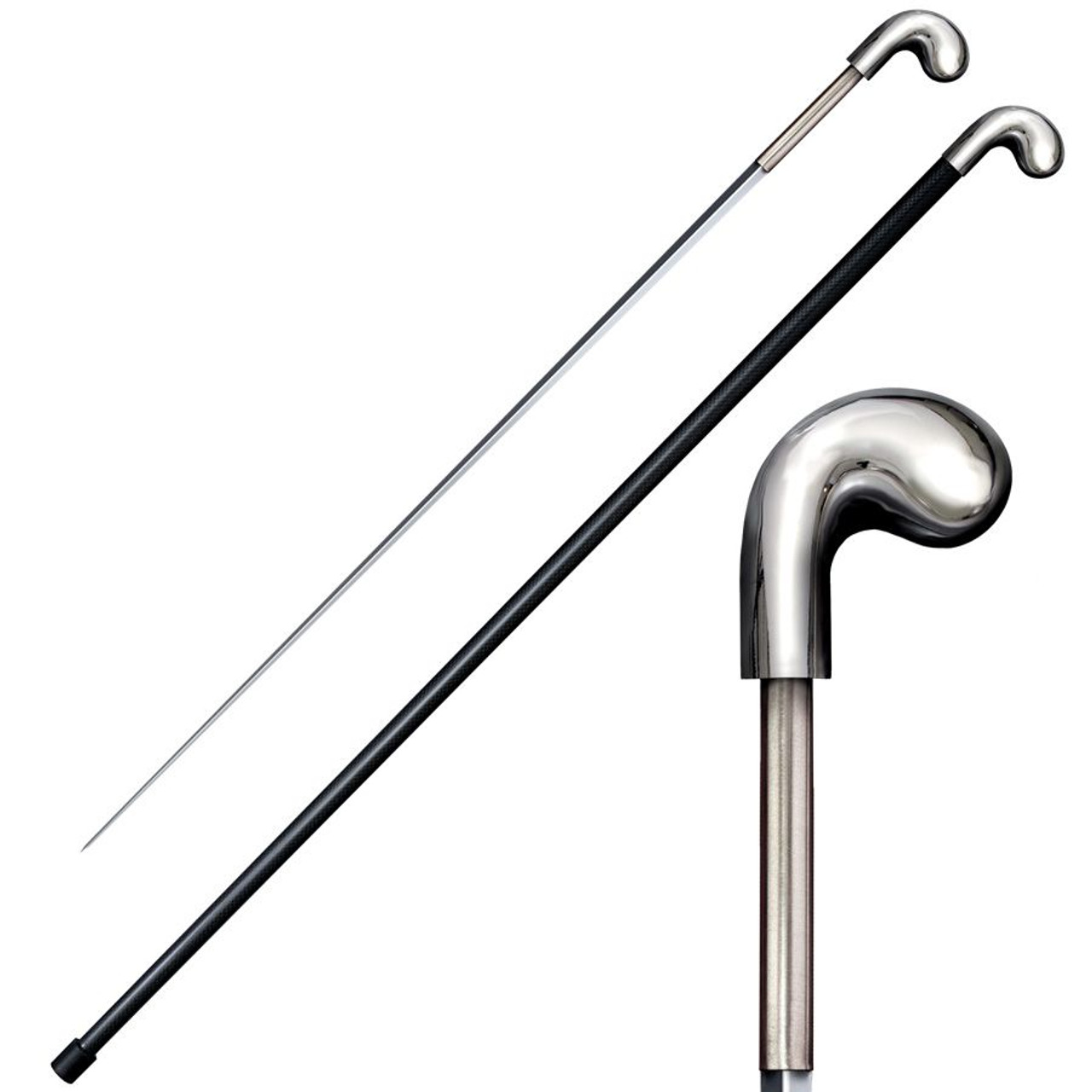 PISTOL GRIP SWORD CANE / 37-5/8 OVERALL