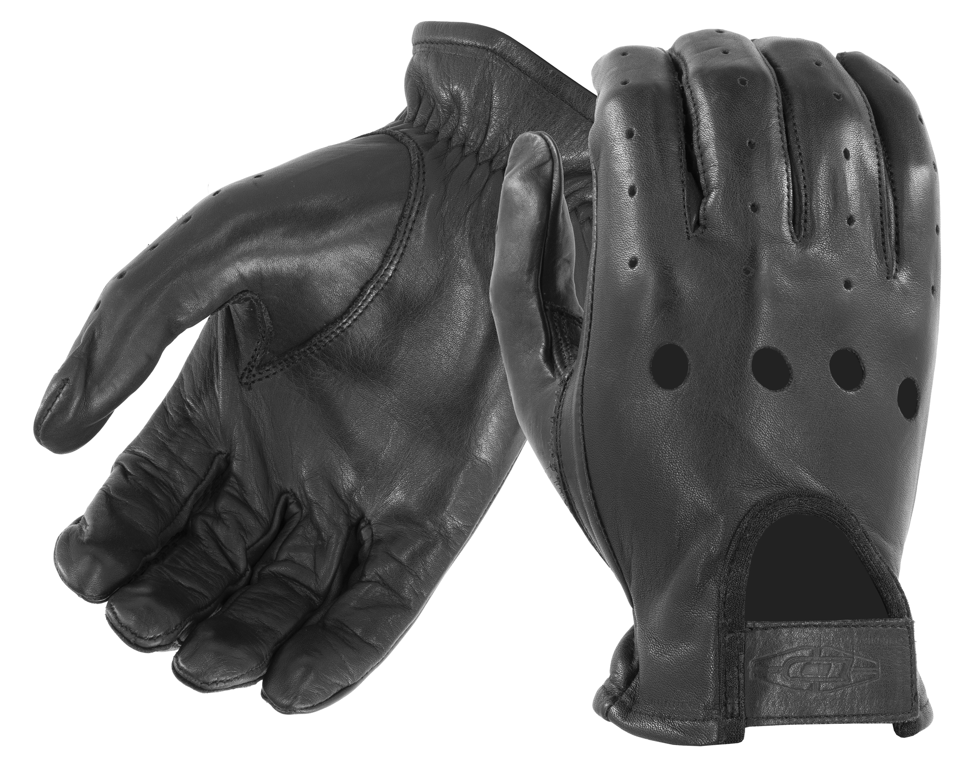Full-Finger Leather Driving Gloves