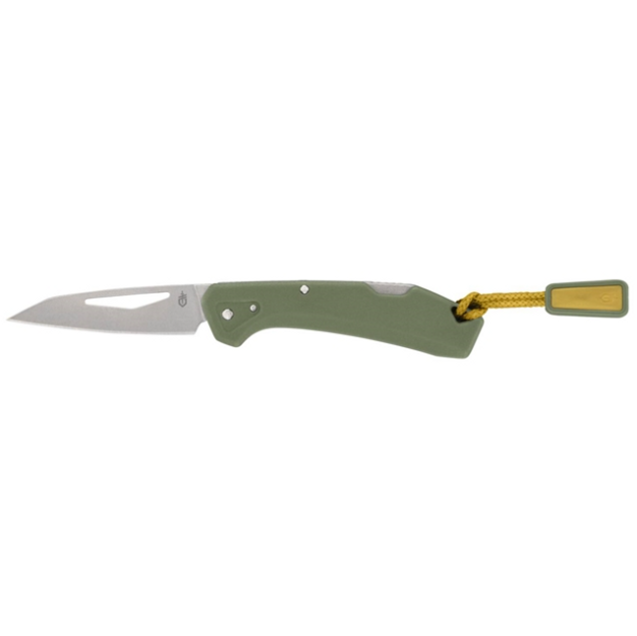 Gerber LST Mini Linchen Green 1.9in Plain Satin Modified Wharncliffe