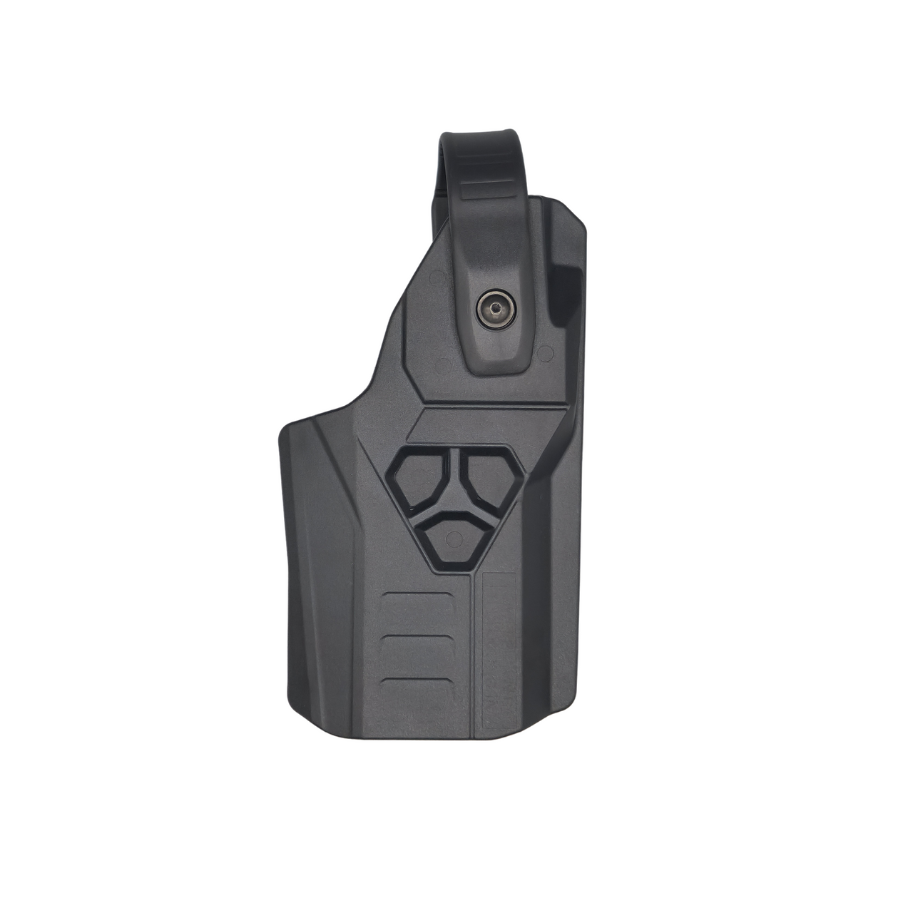 Edge Polymer TASER Holster for X2, 7 and 10, with a push-forward strap lock