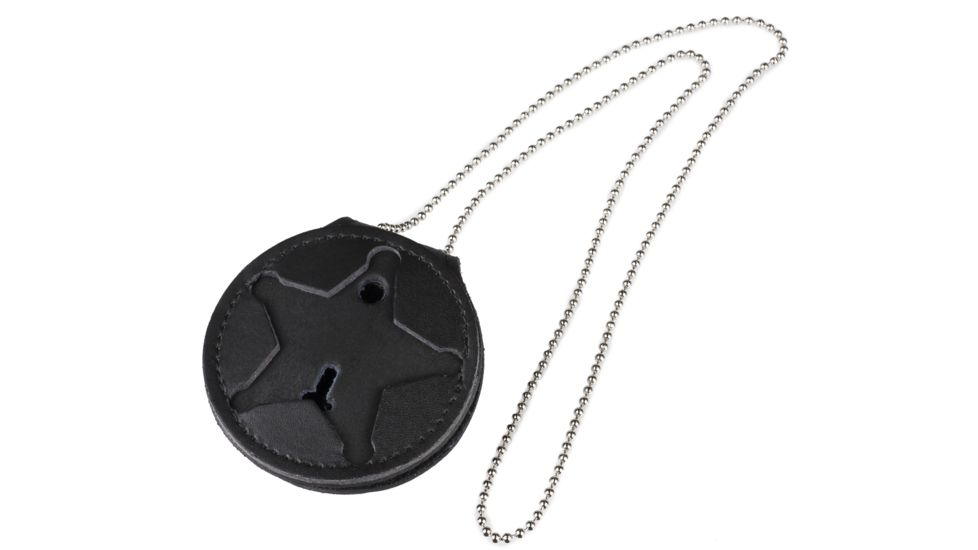 Deluxe Round Badge Holder - 3'' - Recessed Cutout