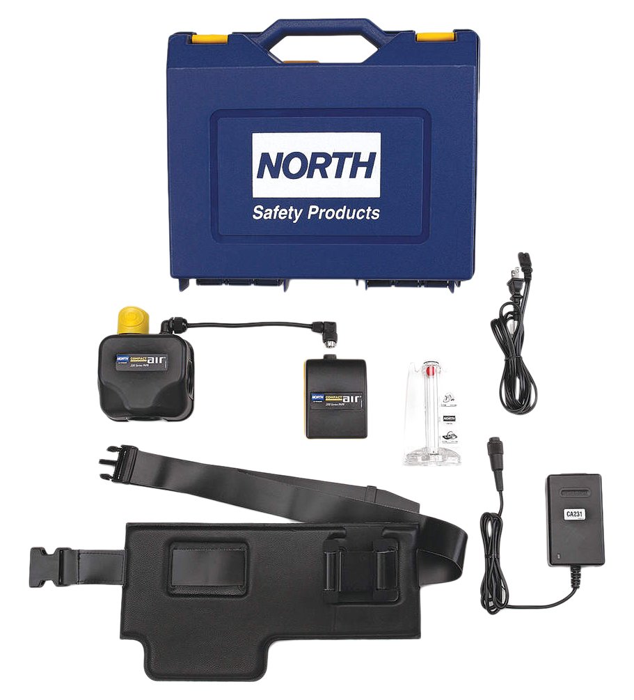 PAPR Assembly with decontamination belt